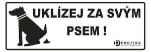 Piktogram psa - obdélník