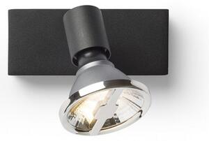 TRICA I nástěnná černá 230V GU10 25W - RED - DESIGN RENDL