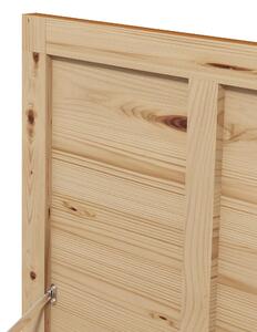 Outsunny Zahradní Úložný Box 176L z Dřeva s Úchyty, rozměry 130L x 50W x 45H cm | Aosom