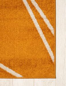 Moderní kusový koberec SPRING Raven - oranžová