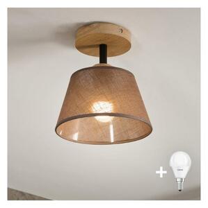 Brilagi - LED Přisazený lustr ANTHONY 1xE14/60W/230V dub/hnědá