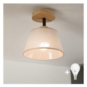 Brilagi - LED Přisazený lustr ANTHONY 1xE14/60W/230V dub/béžová