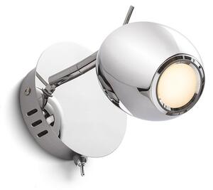 MOKO nástěnná chrom 230V LED 3W 3000K - RED - DESIGN RENDL