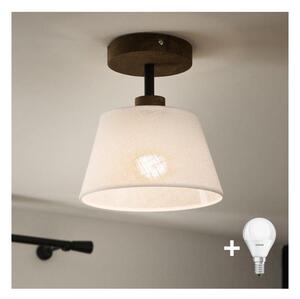 Brilagi - LED Přisazený lustr ANTHONY 1xE14/60W/230V dub ořech/bílá
