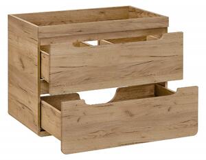 Comad Aruba Craft skříňka 80x46x59 cm pod umyvadlo závěsná dub ARUBA CRAFT 821- 80 CM FSC