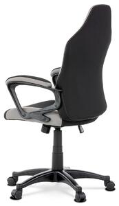 Kancelářská/herní židle Leira-L611-BLUE (černá + šedá + modrá). 1042711