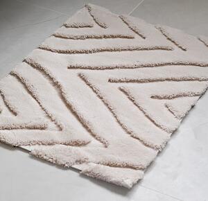 Předložka Talya béžová 40/50 cm 100% bavlna