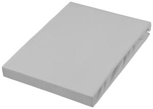 ELASTICKÉ PROSTĚRADLO, žerzej, šedá, 100/220 cm Dieter Knoll - Prostěradla, Online Only