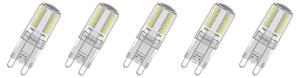 Osram Speciální LED žárovka »Base CL non-dim G9«, 5 kusů (Pin30, 2700 K, transparentní) (100409278001)