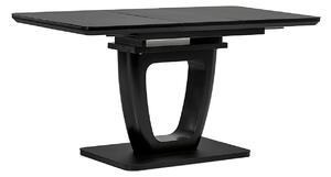 Jídelní stůl Hreidmar-430-BK (černá) (pre 4 až 6 osob). 1042757