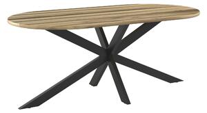 ZAHRADNÍ STŮL, dřevo, kov, 200/76/100 cm Ambia Garden - Online Only zahradní nábytek, Online Only