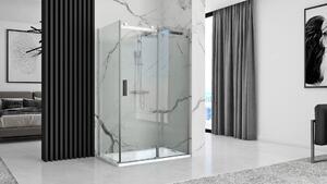 Sprchová vanička Rea GRAND 90x90 cm - imitace kamene - bílá
