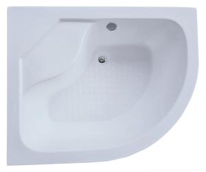 WellMall SAP AS 100x80 Levá Sprchová vanička hluboká 8595703844010