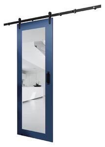 Posuvné dveře 90 cm Lorriane II (tmavě modrá). 1043527