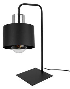 Stolní lampa PANTA, 1x černé kovové stínítko, CH