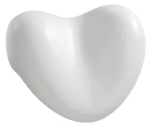 Bílá opěrná podložka do vany Wenko Bath Pillow White, 25 x 11 cm