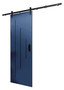 Posuvné dveře 90 cm Lorriane Y (tmavě modrá). 1043535