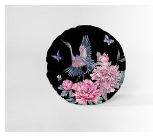 Kulatý dekorativní polštář se sametovým potahem Velvet Atelier Garza, ⌀ 45 cm