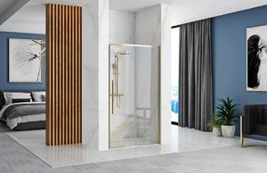 Sprchové dveře Rea SOLAR 100 cm - zlaté