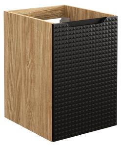 Comad Koupelnová skříňka pod umyvadlo Luxor Black 40 černá/dub olejovaný