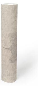 A.S. Création | Vliesová tapeta na zeď Borneo 32265-3 | 0,53 x 10,05 m | stříbrná, béžová