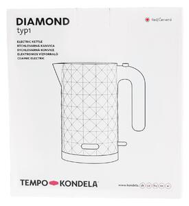 TEMPO-KONDELA DIAMOND TYP 1, rychlovarná konvice, červená, 1,7 l