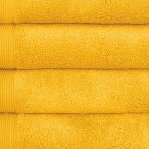 Modalový ručník MODAL SOFT žlutá osuška 100 x 150 cm
