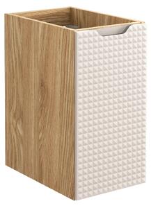 Comad Doplňková koupelnová skříňka nízká Luxor Beige 30 béžová/dub olejovaný