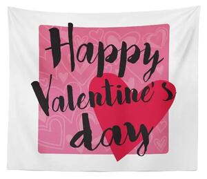 Sablio Deka Happy Valentine’s day: 150x120 cm