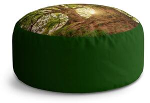 Sablio Taburet Circle Stromy: 38x48 cm