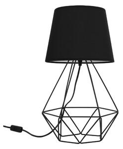 Stolní lampa MILANO, 1x textilní stínítko (výběr ze 4 barev), (výběr ze 3 barev konstrukce), D
