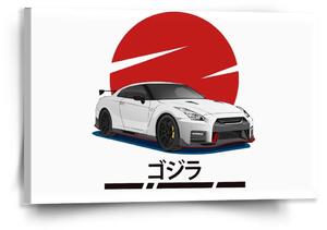 Sablio Obraz Nissan GTR 35 Japonské slunce - 120x80 cm