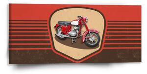Sablio Obraz Jawa panelka Vintage - 110x50 cm