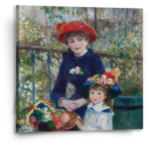 Sablio Obraz Dvě sestry (Na Terase) - Pierre-Auguste Renoir - 50x50 cm