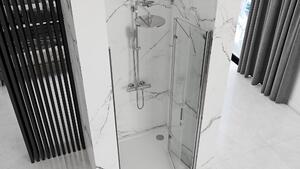 Sprchové dveře Rea MOLIER 90 cm - chromové