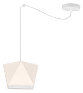 Závěsné svítidlo DIAMOND SPIDER, 1x textilní stínítko (výběr z 10 barev), (výběr ze 2 barev konstrukce)