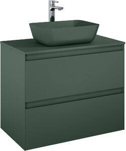 Elita Split skříňka 80x45.8x63.5 cm závěsná pod umyvadlo zelená 169000
