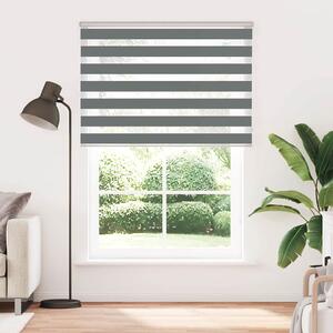 Zebra roleta tmavě šedá 165x200cm šířka látky 160,9cm polyester