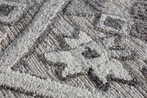 Koberec AZTEC 230x160 CM šedý Textil | Kusové koberce | Obdelníkové