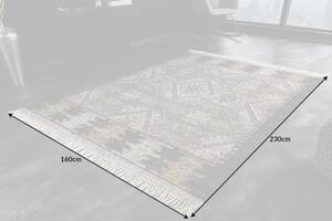 Koberec ETHNIC 230x160 CM šedý Textil | Kusové koberce | Obdelníkové