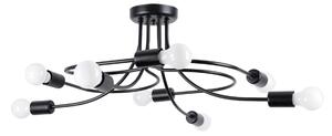 Sollux Lighting Lustr LEVAR 8 černý