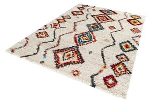 Krémový koberec Mint Rugs Geometric, 80 x 150 cm
