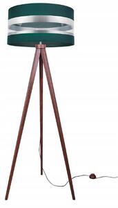 Stojací lampa Intense Chrome, 1x textilní stínítko (výběr z 6 barev), (výběr z 5 barev konstrukce), (fi 40cm)