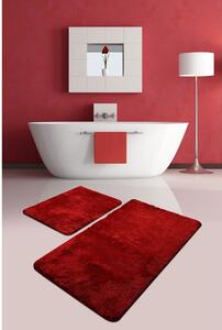 Sada 2 červených koupelnových předložek Chilai Home by Alessia