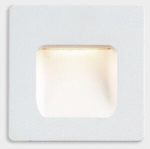 KOHL LIGHTING KOHL-Lighting AGATAR zapuštěné svítidlo do zdi 70x70 mm bílá 3 W CRI 80 3000K Non-Dimm