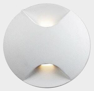 KOHL LIGHTING KOHL-Lighting ONIK DUE IP65 zapuštěné svítidlo do zdi pr. 47 mm bílá 3 W CRI 80 3000K Non-Dimm