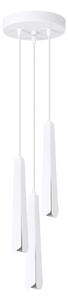 Sollux Lighting Závěsná lampa PRYSM 3P bílá