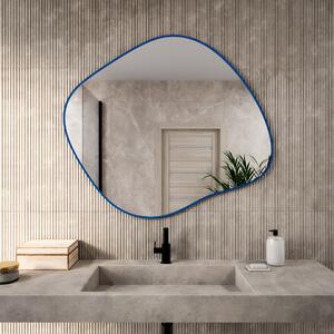 Baltica Design Tiny Border Stain III zrcadlo 50x43 cm modrá 5904107931845