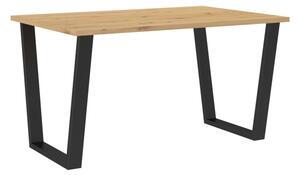 Jídelní stůl CESAR, 138x75x67, dub artisan