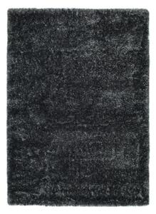 Antracitově šedý koberec Universal Aloe Liso, 160 x 230 cm